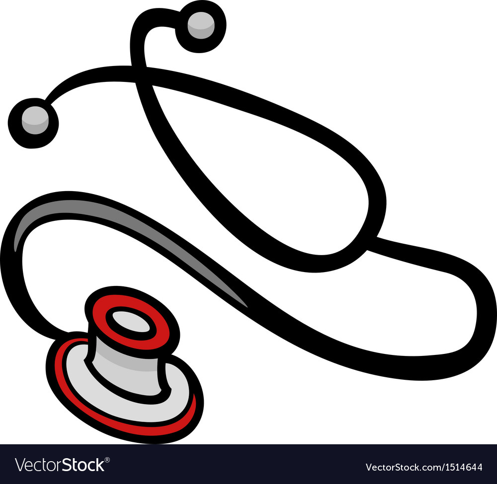 Stethoscope clip art cartoon