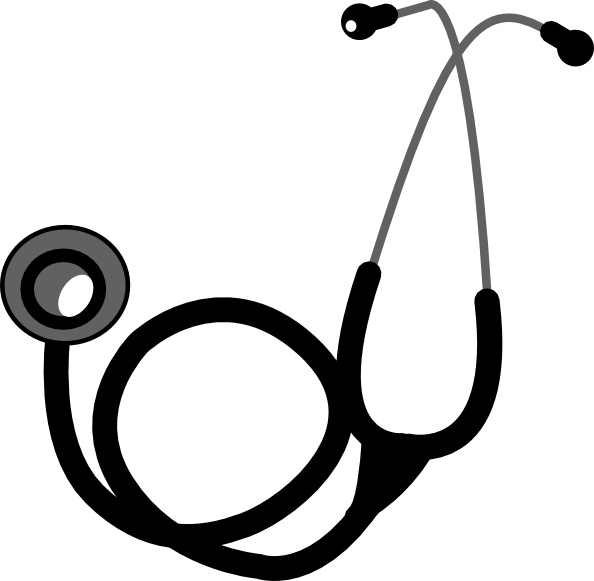 Stethoscope clip art Free vector in Open office drawing svg