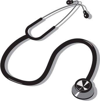 Free stethoscope clipart.