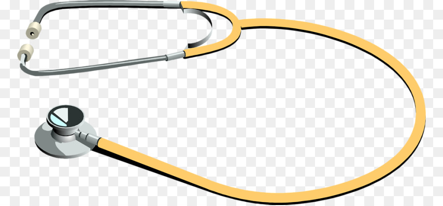 stethoscope clipart yellow