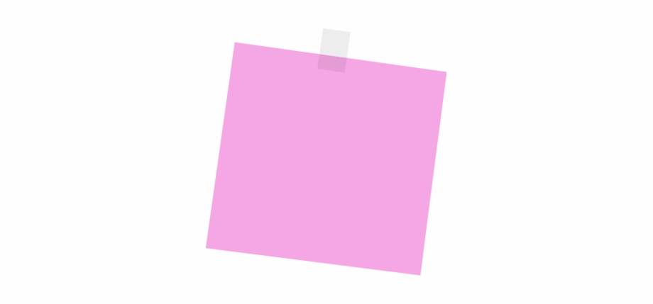 sticky note clipart cute