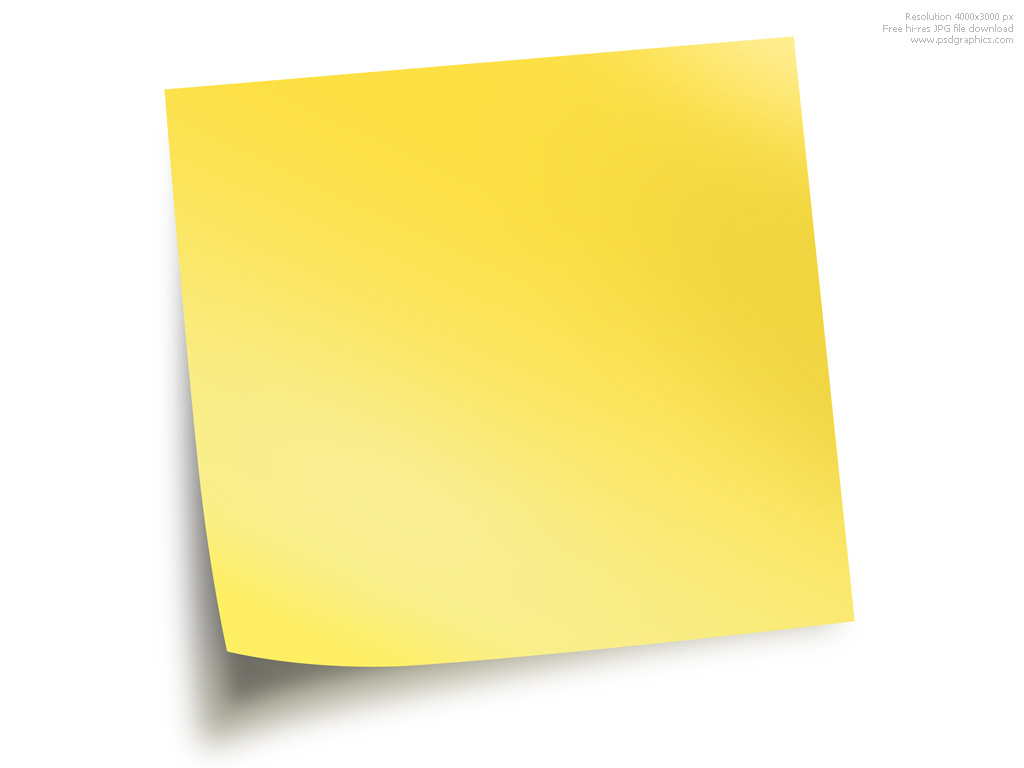 Sticky note post it notes clipart free images