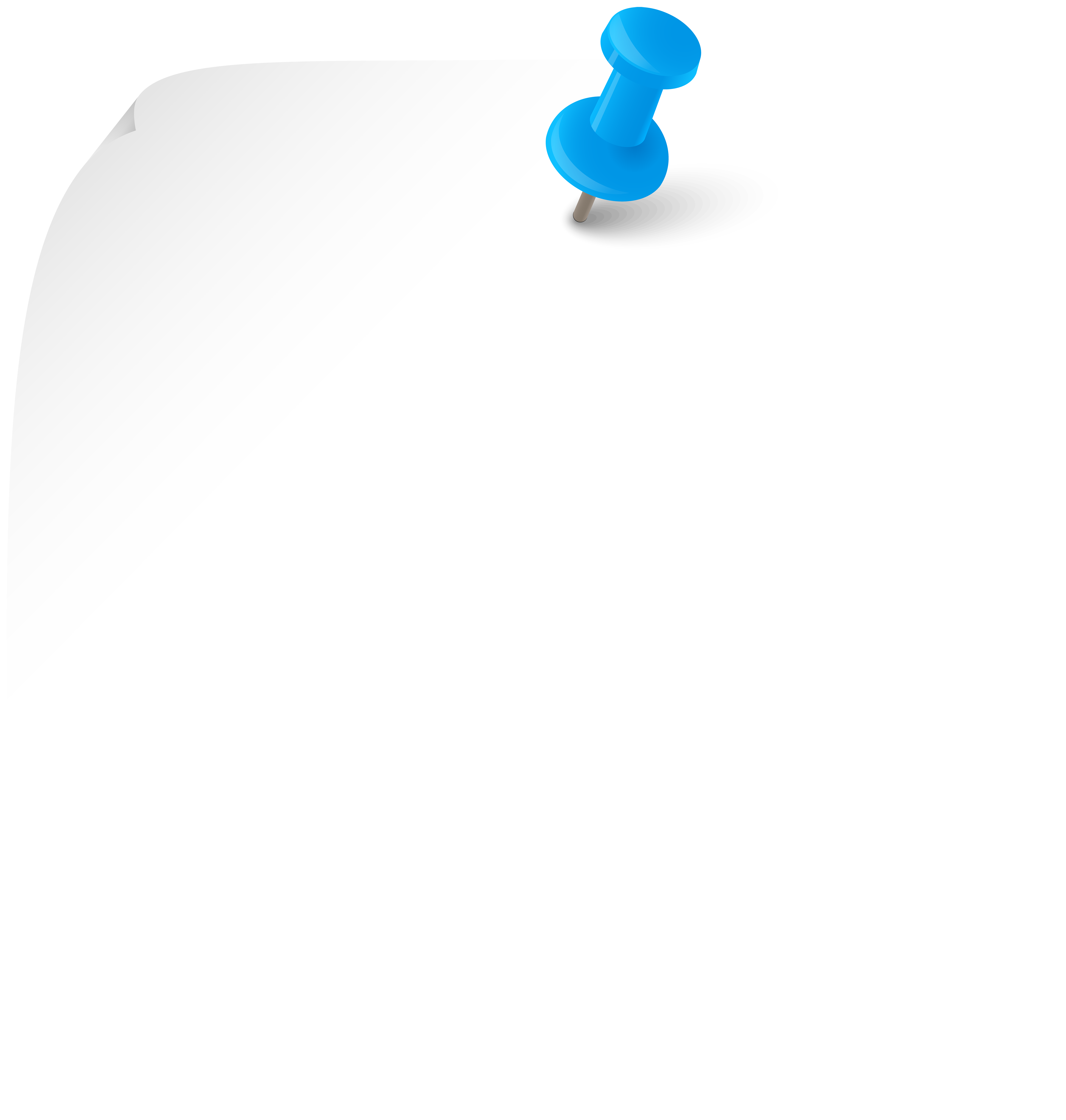 White Sticky Note PNG Clipart