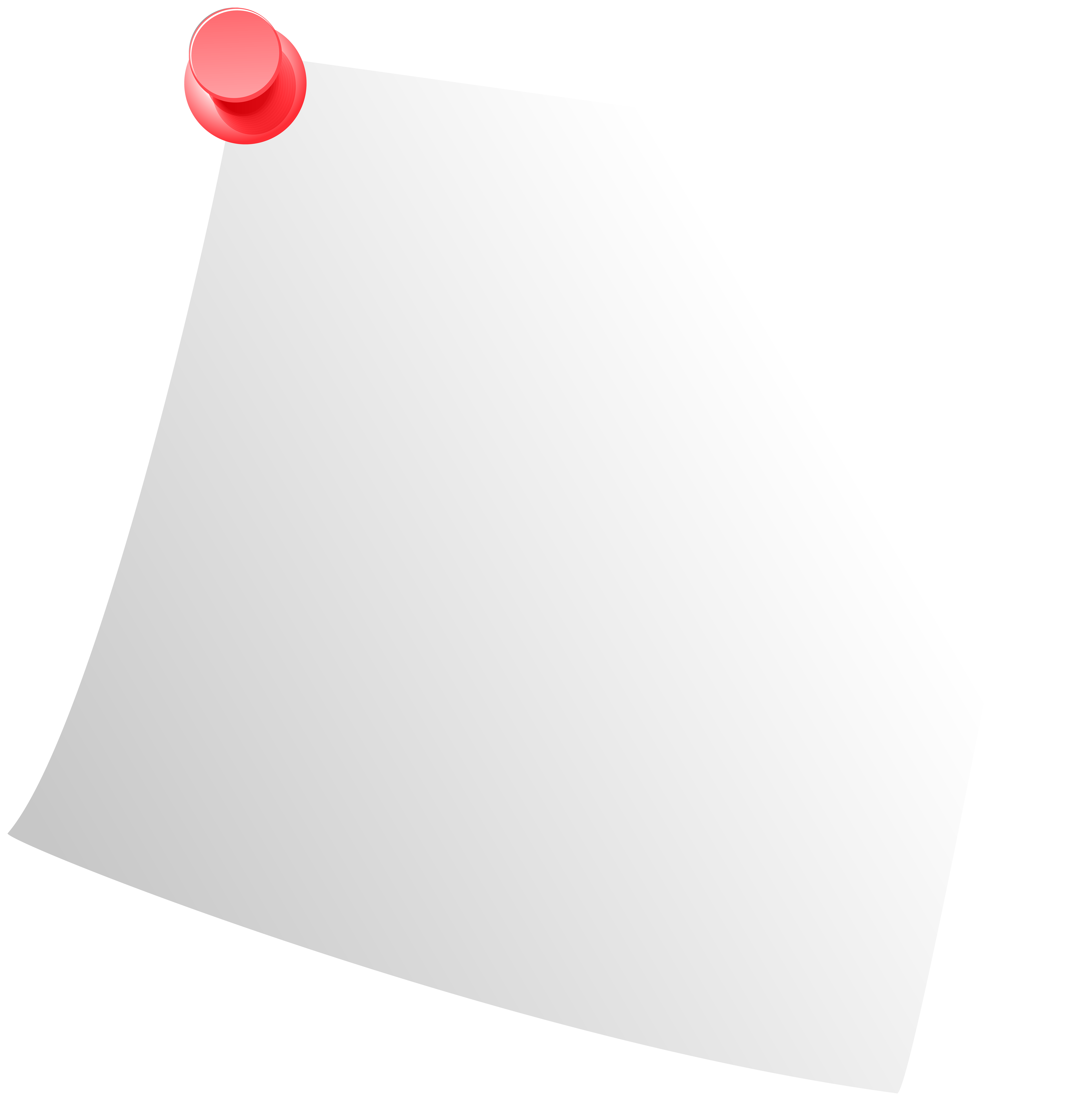Sticky Note White PNG Clip Art