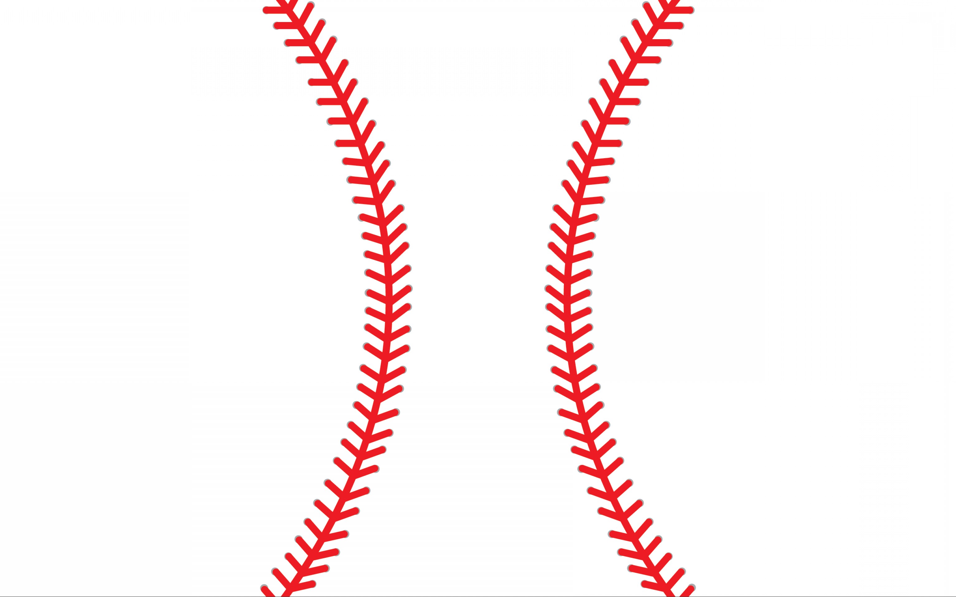 Baseball stitches clipart.