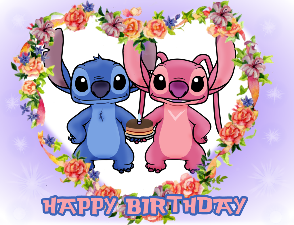 Stitch clipart stitch birthday, Stitch stitch birthday