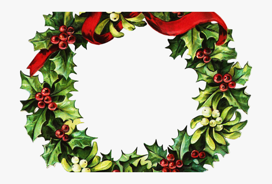 Free Clip Art Christmas Wreath Clipartplace Victorian