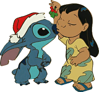 Lilo and stitch christmas kiss