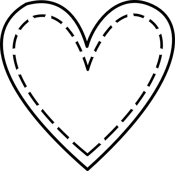 Double heart outline.