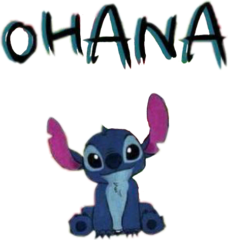 Stitch Drawing Ohana