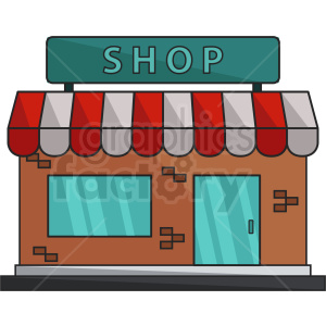 Storefront clipart