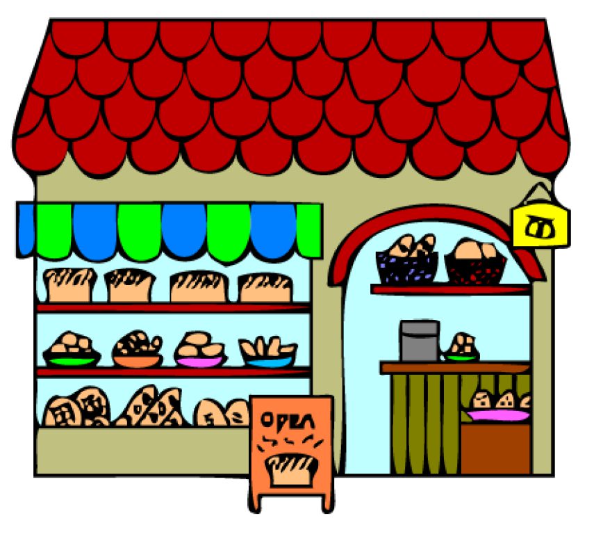 store clipart bakery