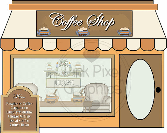 Coffee boutique shop.