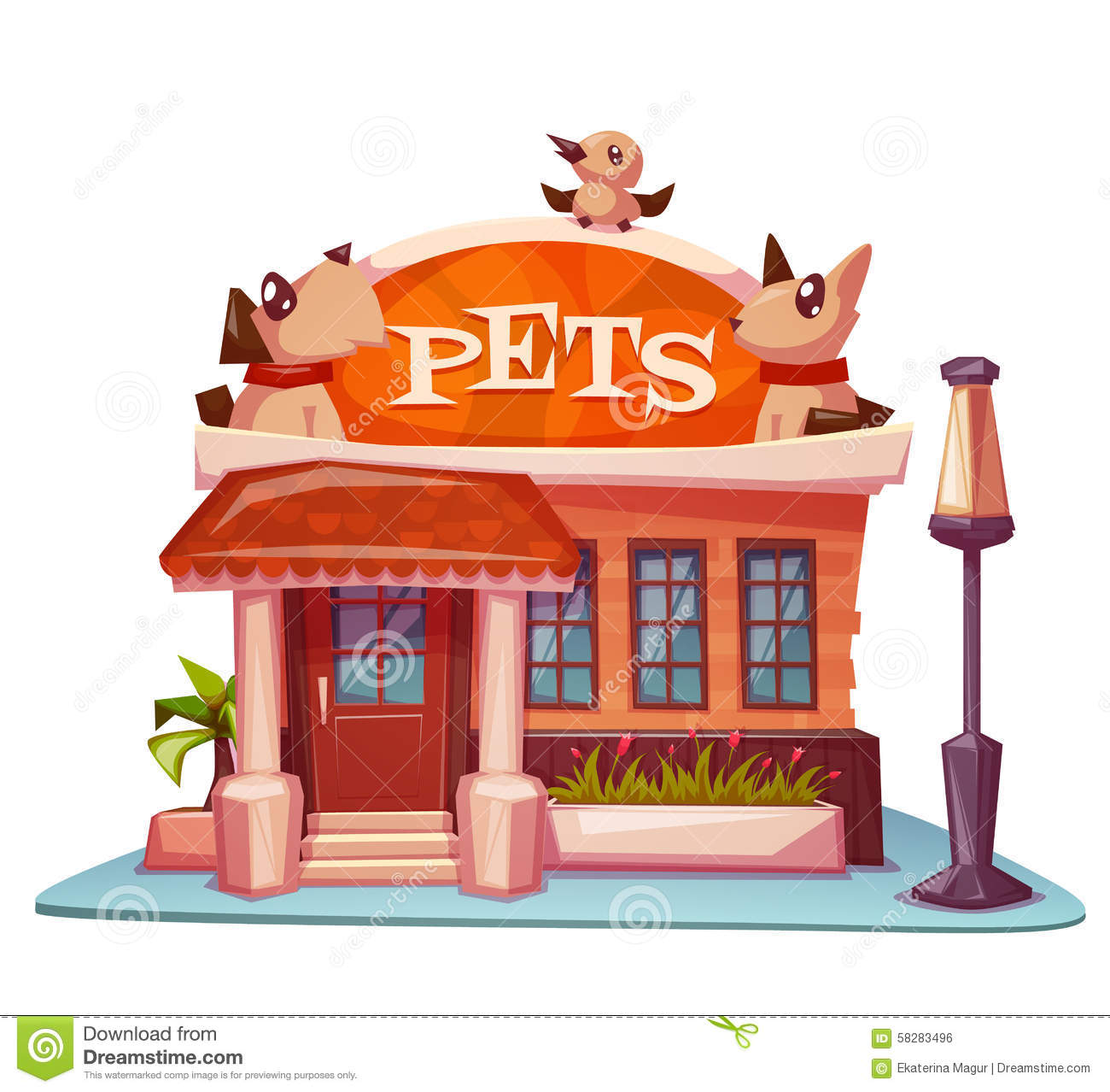 Clipart pet shop