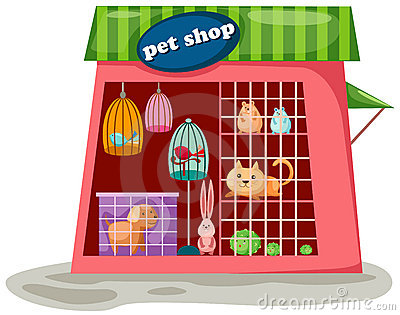 Pet store clipart