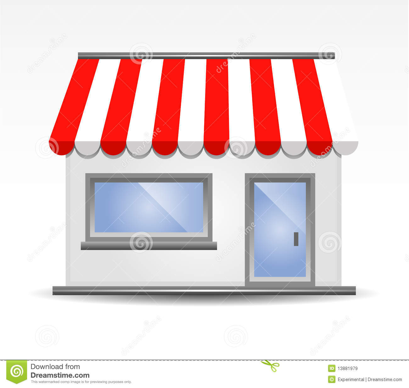 Storefront clipart look.