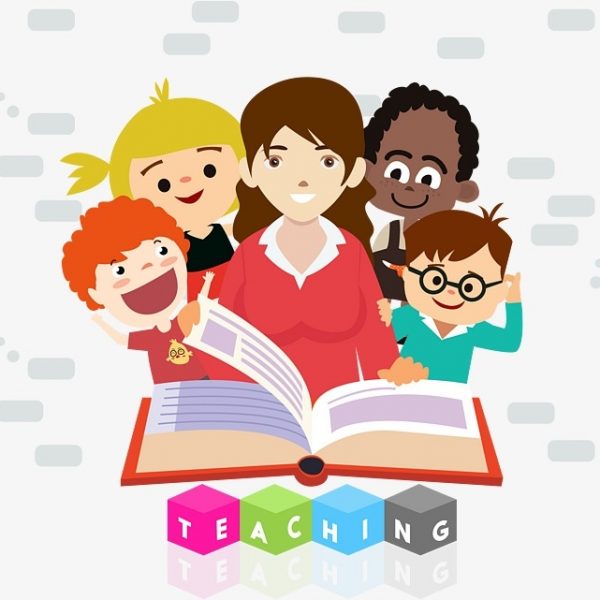 Teacher And Student Reading, Student Clipart, Reading