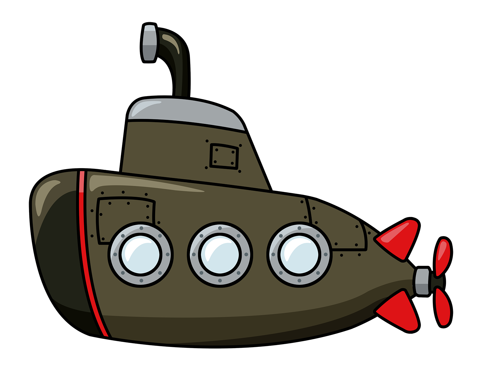 Free Submarine Cartoon, Download Free Clip Art, Free Clip
