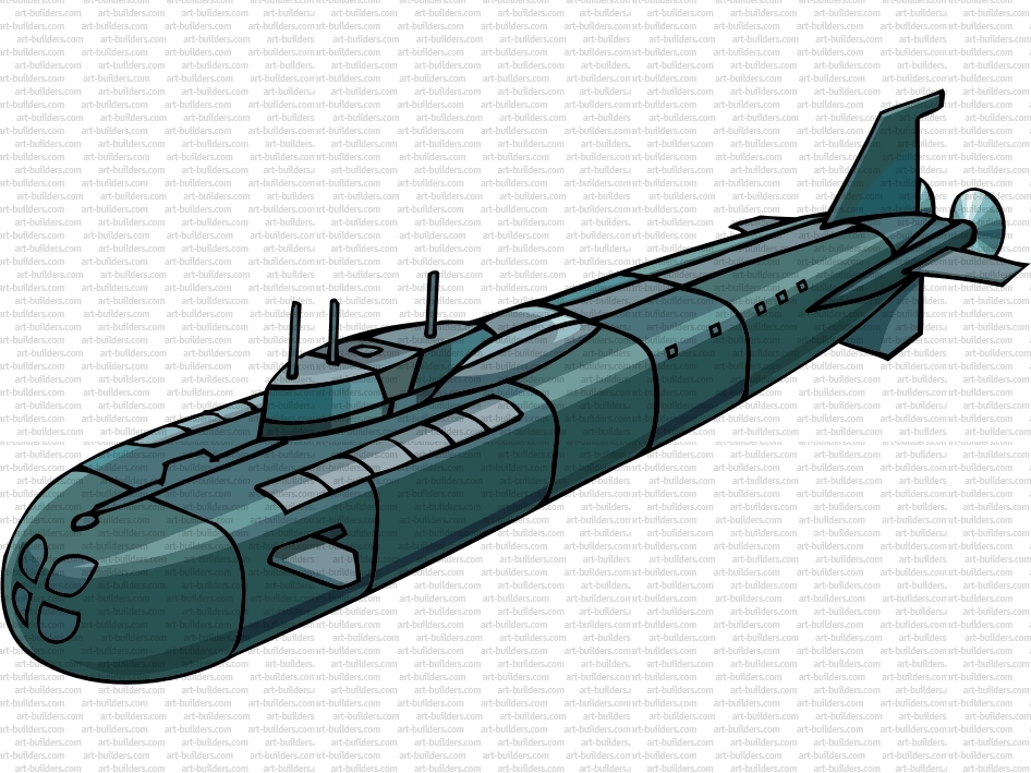 Submarine clip art. 