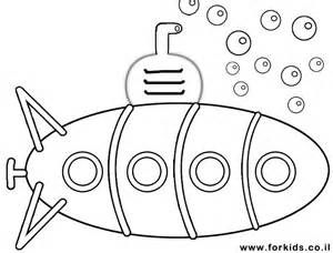 Printable Submarine Pictures To Color