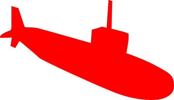 Red submarine clip.
