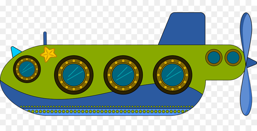 Submarine Submersible Clip art