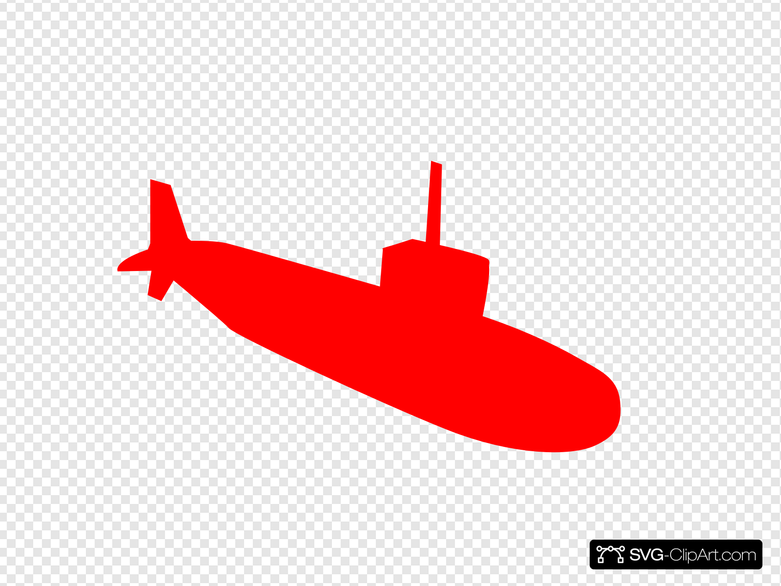 Red submarine clip.