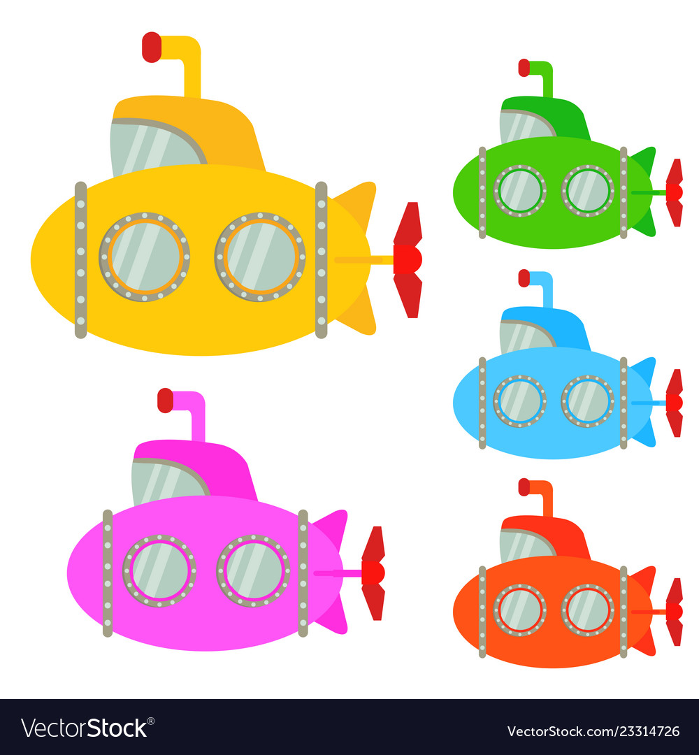 Submarine cartoon submarine.