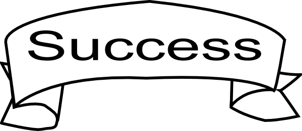 Free Success Clipart Black And White, Download Free Clip Art
