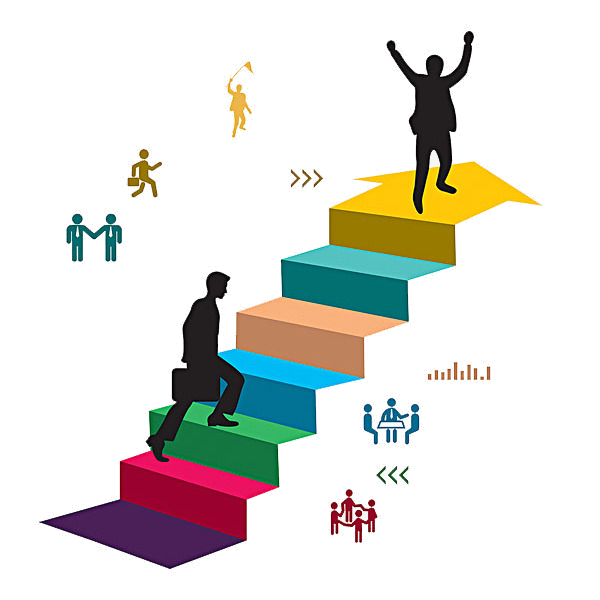 Success A Man Of Clipart Cartoon Jane Pen Image And Png