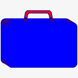 We Present To You A Luggage Clipart Blue Suitcase