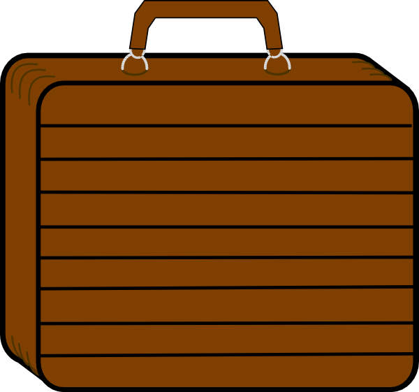 Suitcase Cartoon clipart