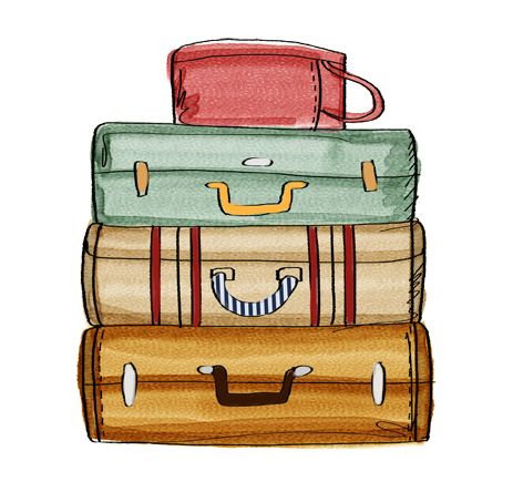 Free cute suitcase.