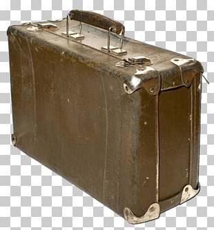 Old suitcase png.