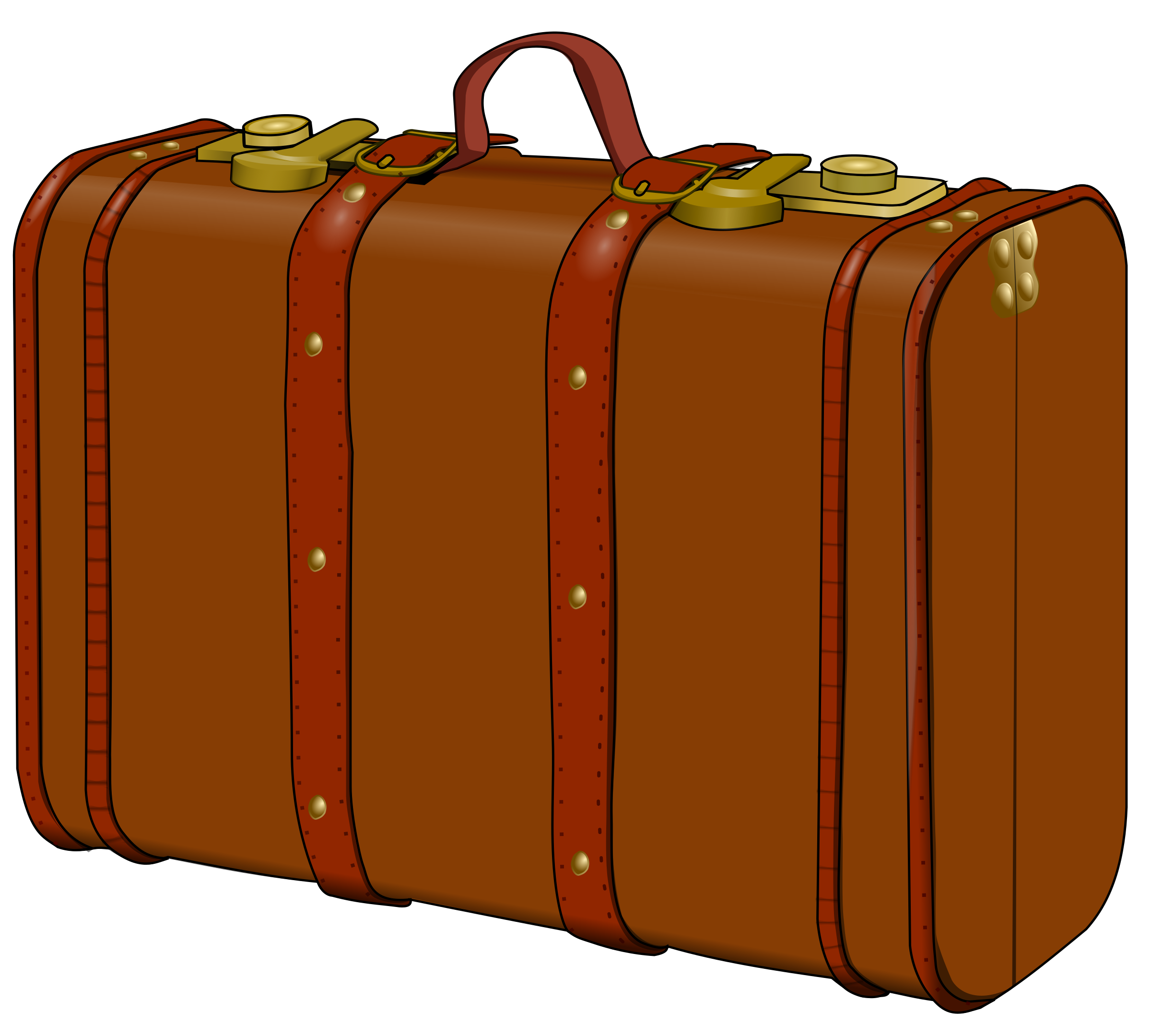Luggage clipart old fashioned, Luggage old fashioned