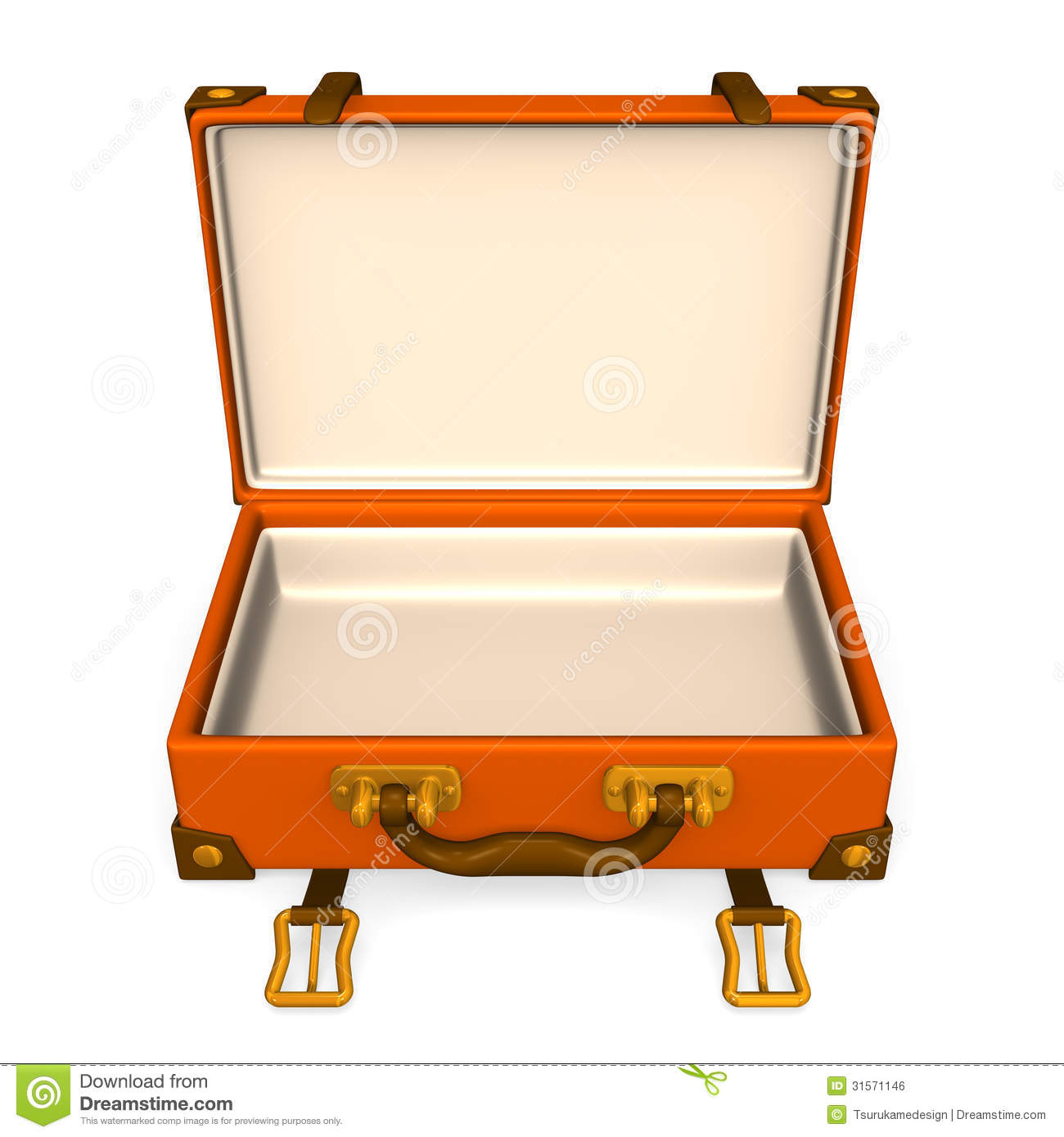 suitcase clipart open
