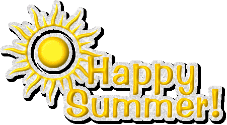 Animated summer clipart.