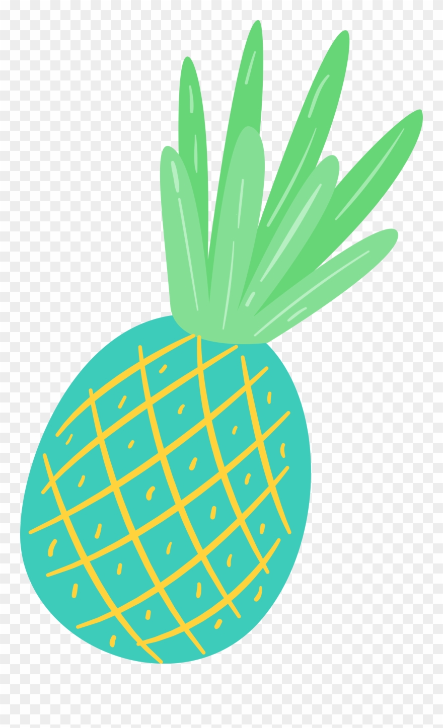 Leave pineapple and.