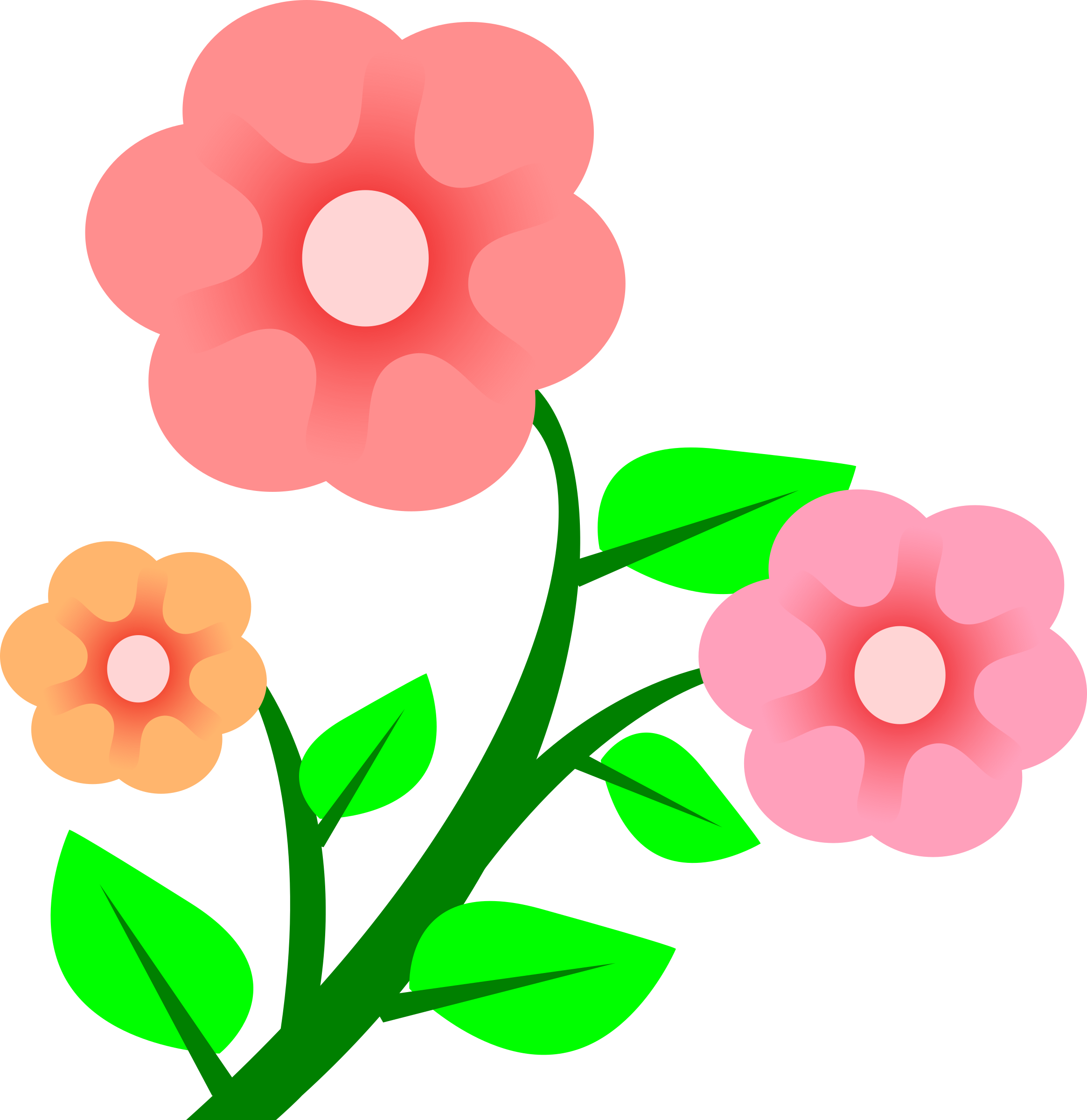 Rose Petals Clipart