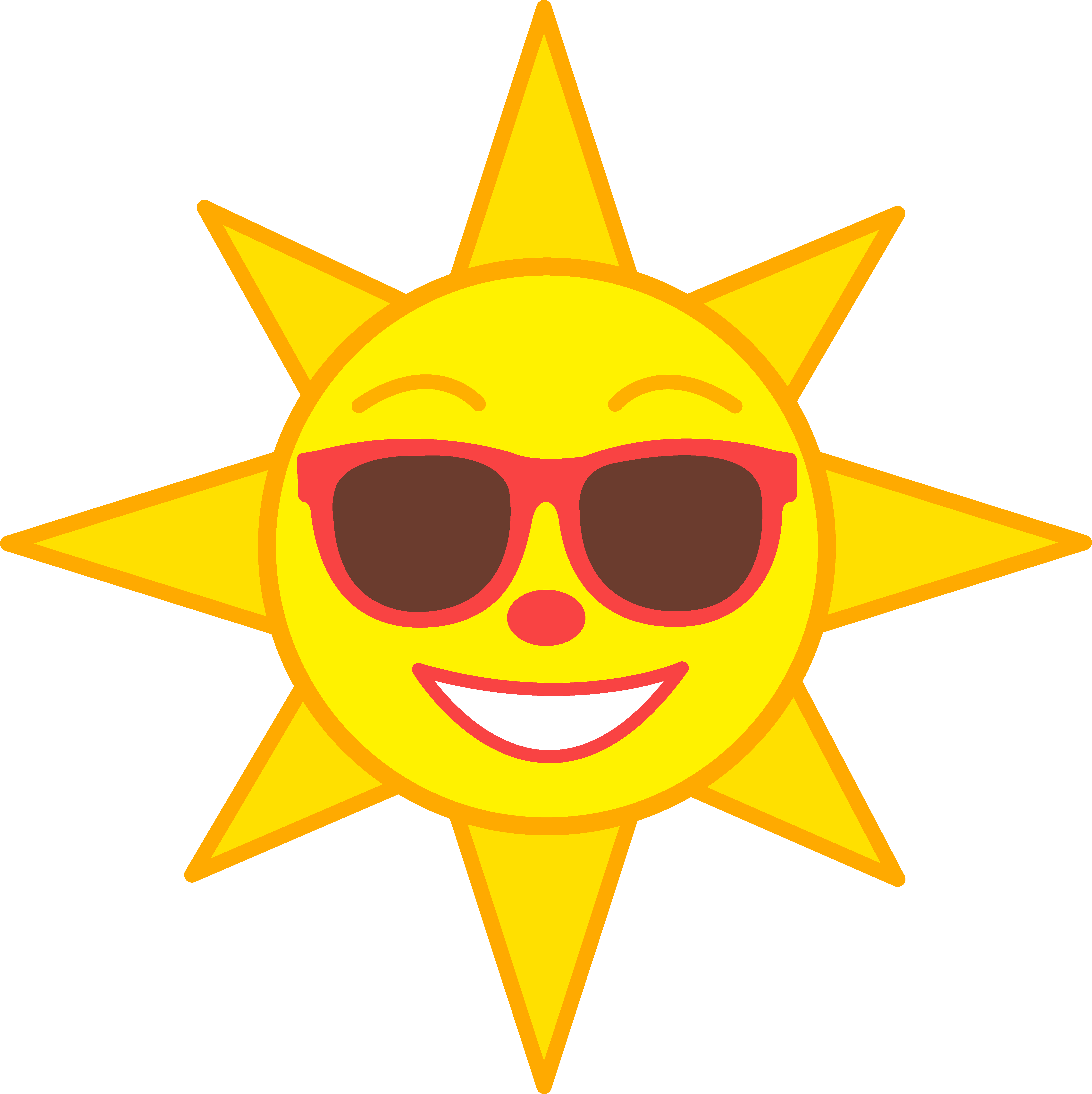 Free Sun With Sunglasses Clipart, Download Free Clip Art