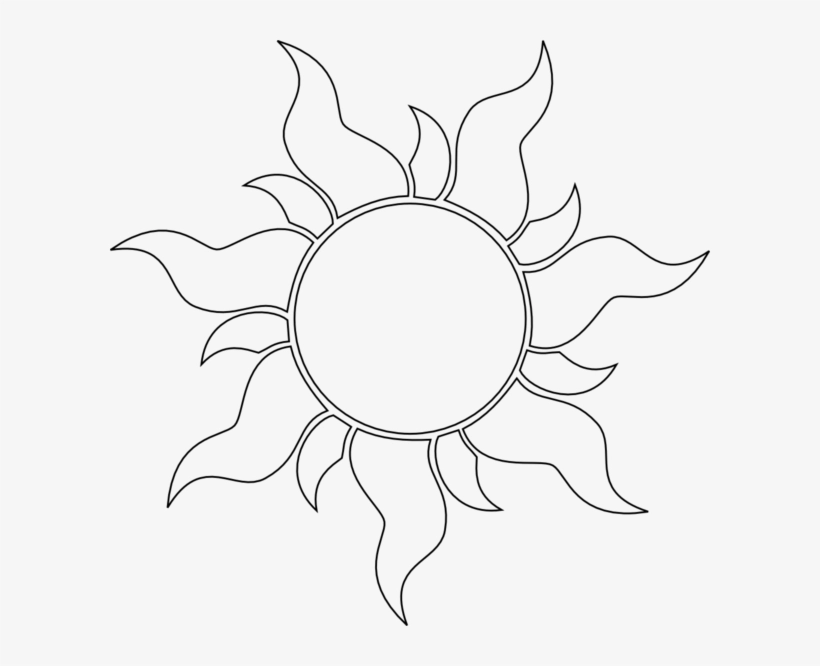 Download Free png Sun Clipart Outline Png