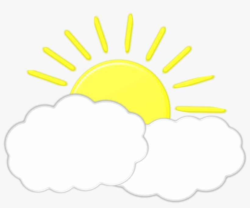 Sun And Clouds Clipart Png