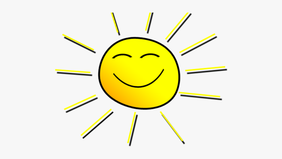 sun clipart transparent smiling