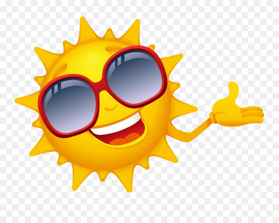 Sun With Sunglasses Png