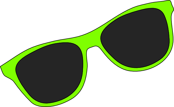 Animated Sunglasses Cliparts