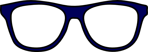 Black sunglasses animated.