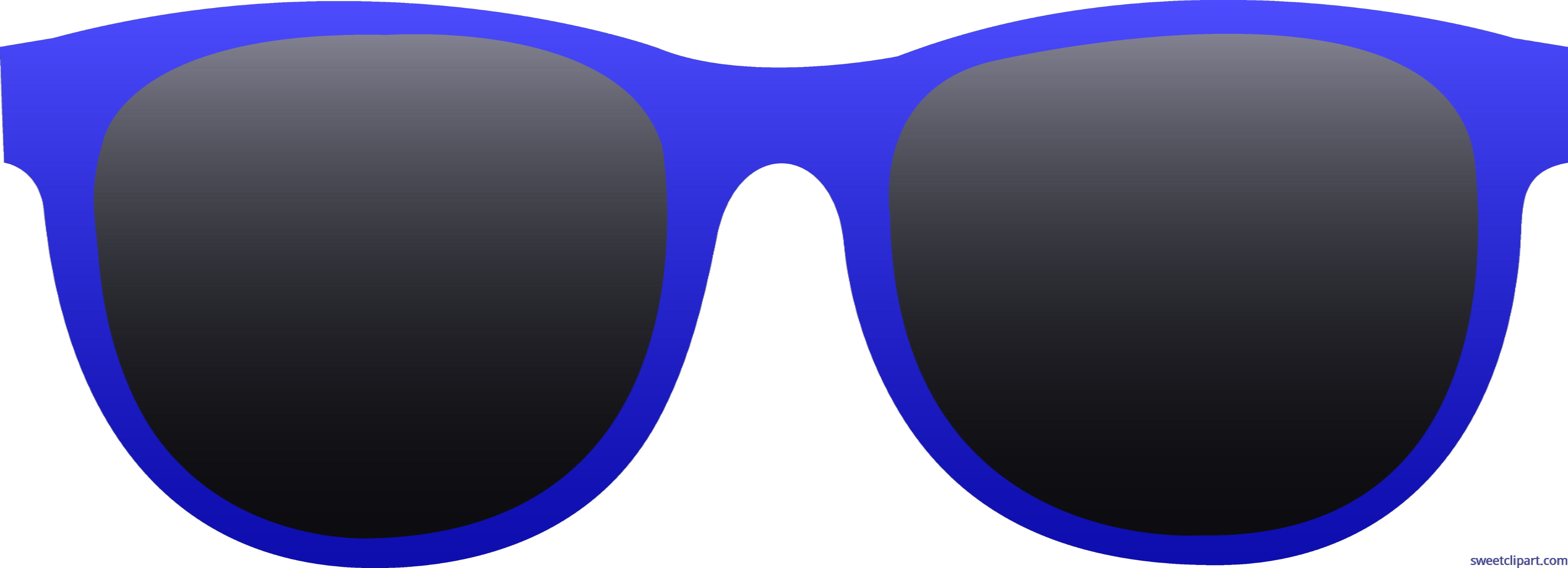 Sunglasses Blue Clip Art