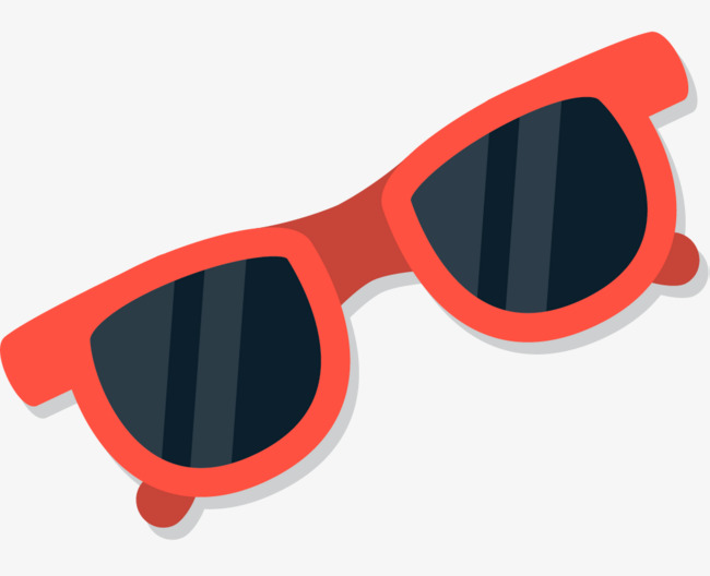 Download Free png Red Sunglasses Decorative Pattern
