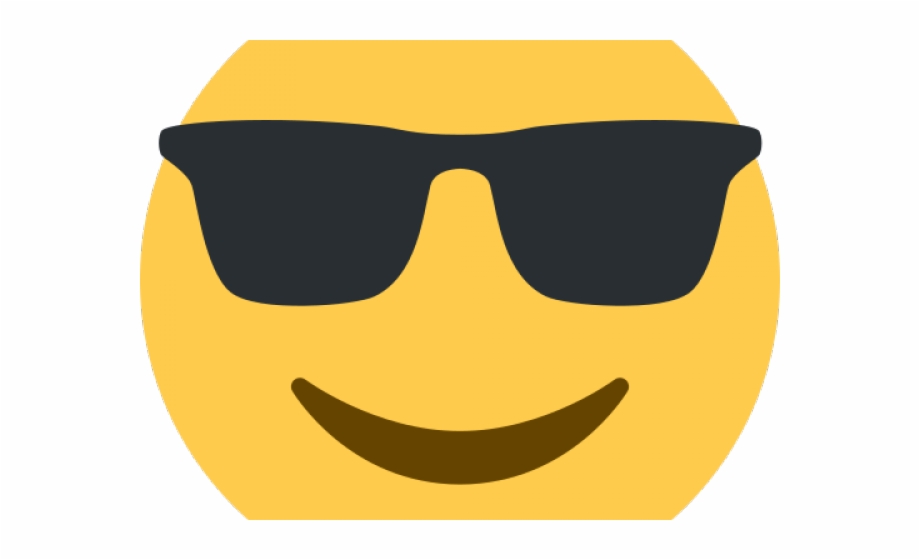 Sunglasses Emoji Clipart Emoji W