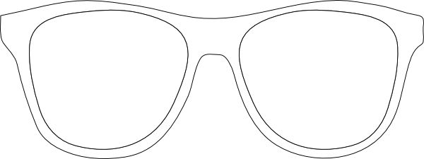 Printable Glasses Template